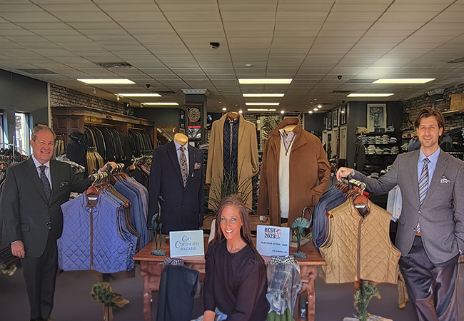 men & womens clothing store Springfield Illinois